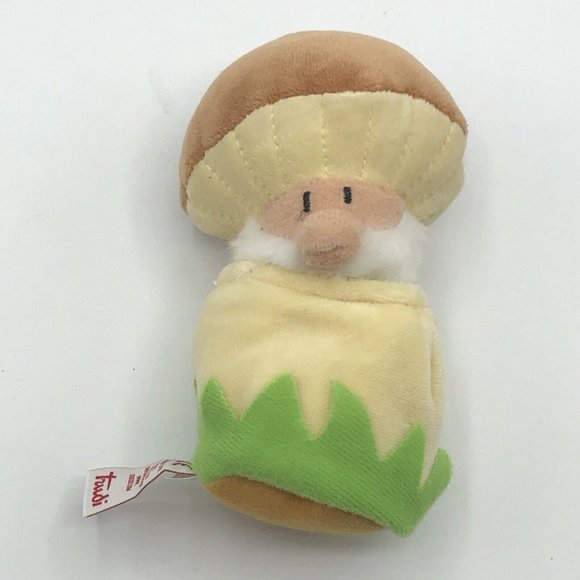 Trudi Troll Doll Hidden Mushroom Gnome Boletus Plush Beard - Picture 1 of 12